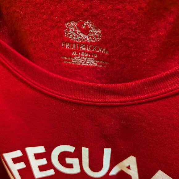 Life Guard Red Sweatshirt w Discounted Shipping - Picture 2 of 3